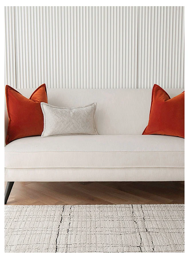 KNOT HOME Cushion Set (With Filler) Jayme Bundle Pillow Knot Home Cover Case with Fillers for Modern Sofa Contemporary Living Room Bedroom and Office Soft Filling Washable