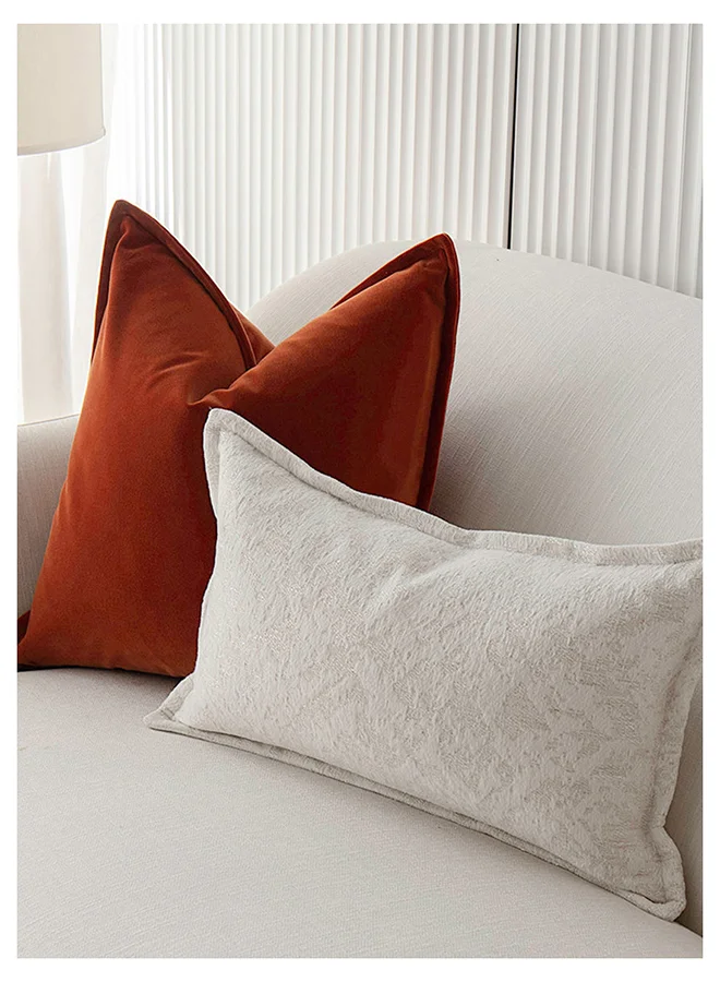 KNOT HOME Cushion Set (With Filler) Jayme Bundle Pillow Knot Home Cover Case with Fillers for Modern Sofa Contemporary Living Room Bedroom and Office Soft Filling Washable