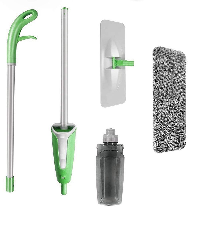 N M Z ABS Plastic and Aluminum Healthy Spray Mop for Floor Cleaning 1 PcMulticolor - Image 2