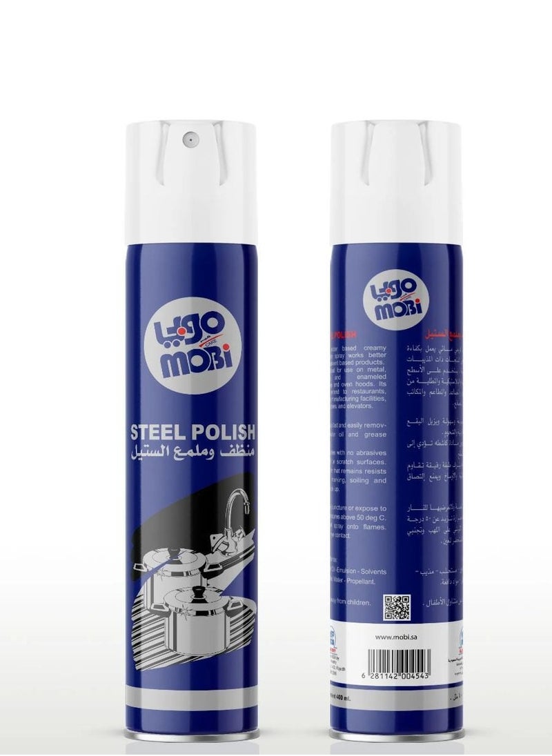 MOBi Steel Polish - 400 ml  - Image 2