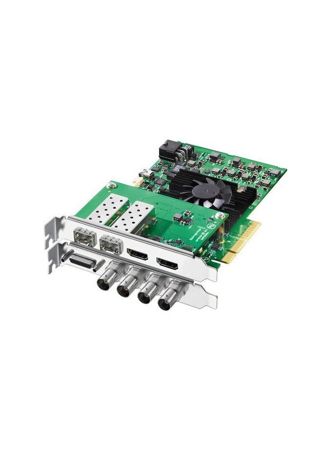 Blackmagic Design DeckLink 4K Extreme 12G – 12G‑SDI & HDMI Capture/Playback PCIe Card, 4K60 UHD & DCI, 10‑bit & 12‑bit 4:4:4 RGB, 3D, Genlock & Analog I/O