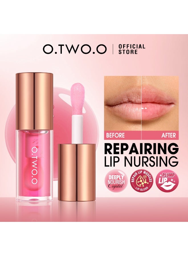 أوتو O.TWO.O Plump Shiny Crystal Lip Gloss – High Shine & Moisturizing (#3, RASBERRY) - Image 5