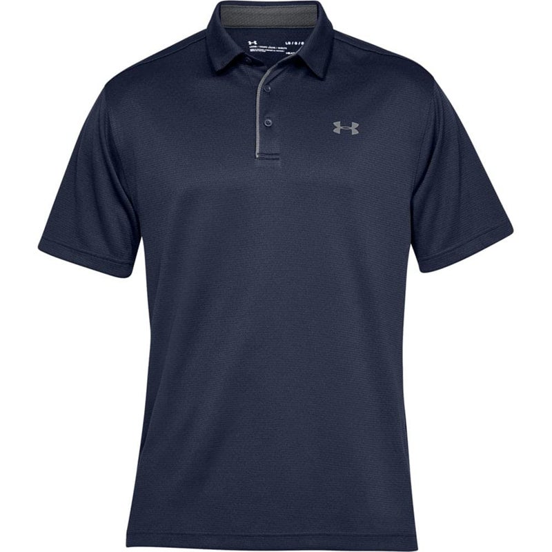 Under Armour Men's UA Tech Polo MD Navy - Image 5
