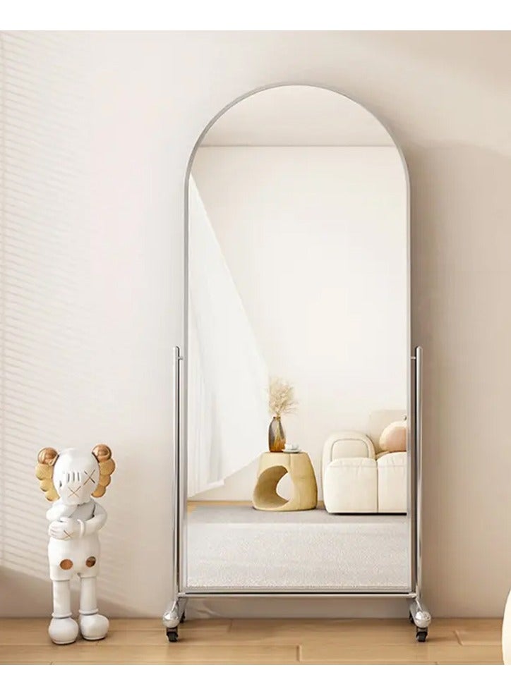 DubaiGallery Arched Full Length Mirror Floor Mirror with Stand Full Body Mirror Arched Mirror Wall Mounted Mirror for Bedroom Living Room  - Image 3
