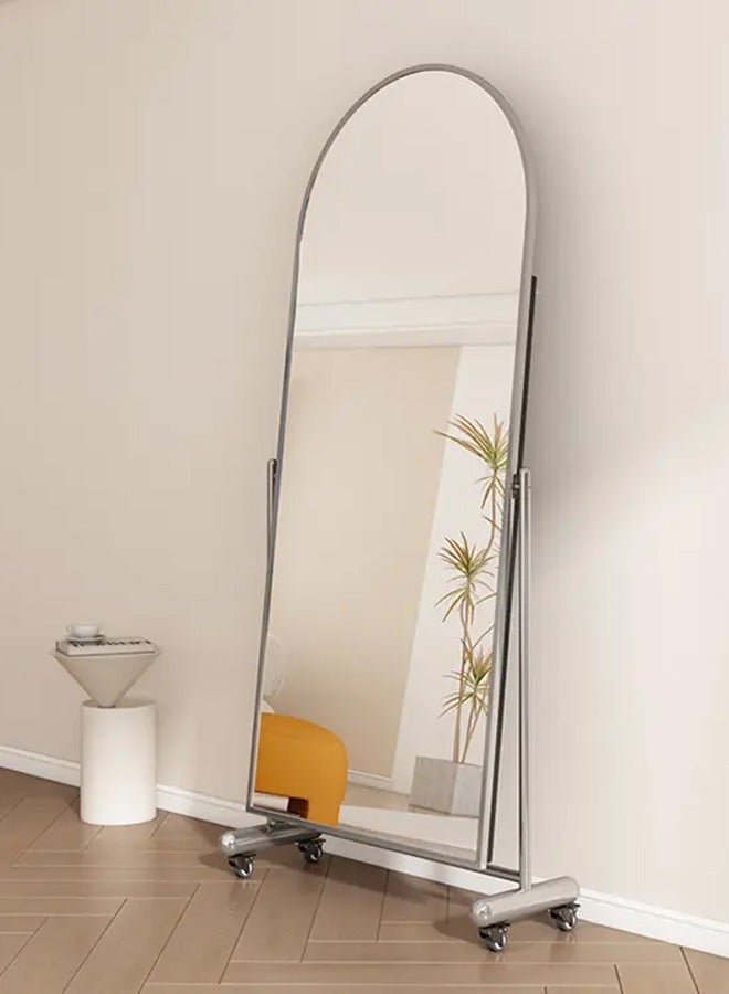 DubaiGallery Arched Full Length Mirror Floor Mirror with Stand Full Body Mirror Arched Mirror Wall Mounted Mirror for Bedroom Living Room  - Image 4
