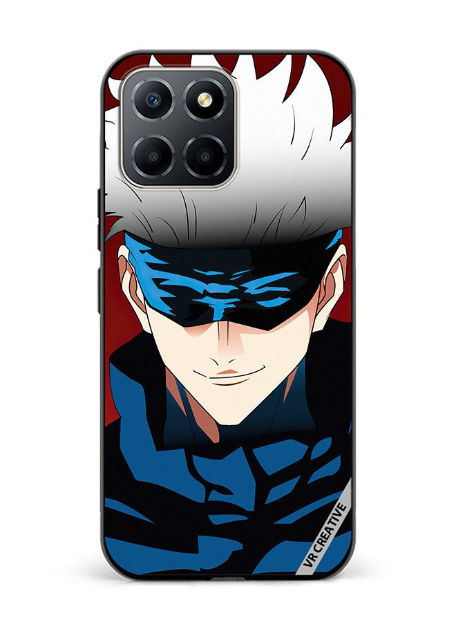 VR CREATIVE غطاء حماية لهاتف Honor X6 بتصميم جوجوتسو كايسن متعدد الألوان - Image 1