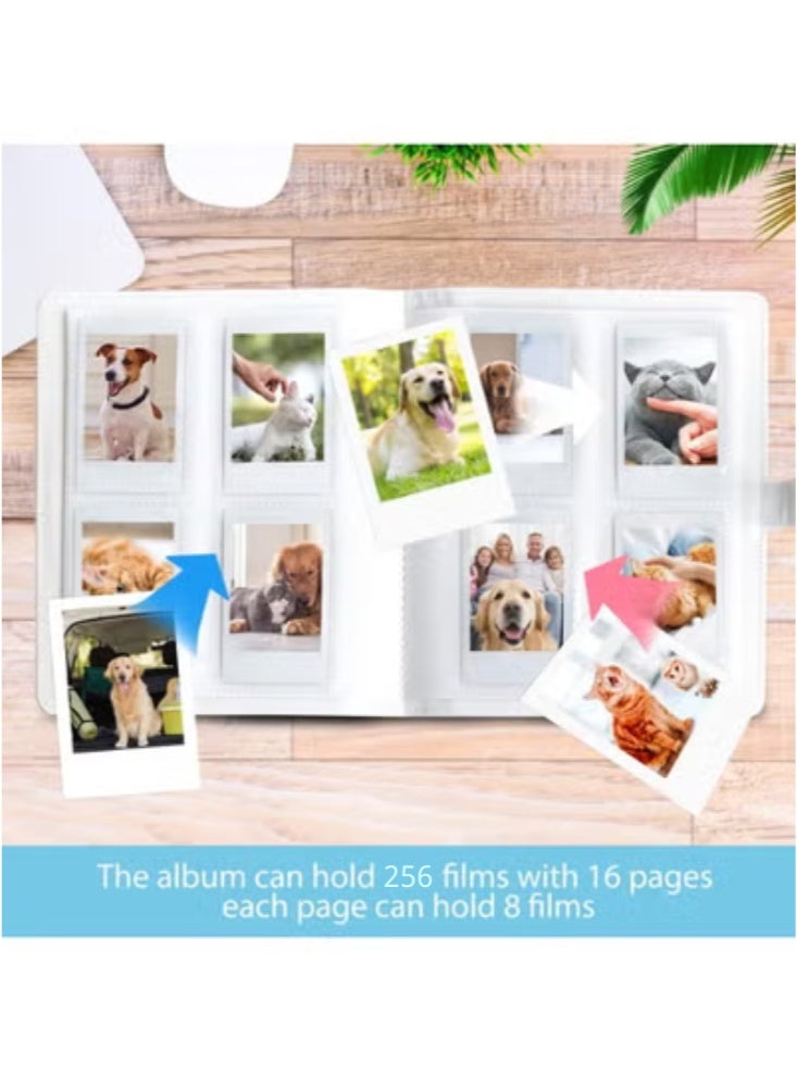 YelaJoy 256-Pocket Photo Album for Fujifilm Instax Mini – Holds 256 Photos, Compatible with Instax Mini 12/11/40/70/EVO/LiPlay & Polaroid Snap/PIC-300, Acid-Free Pages, Pink - Image 3