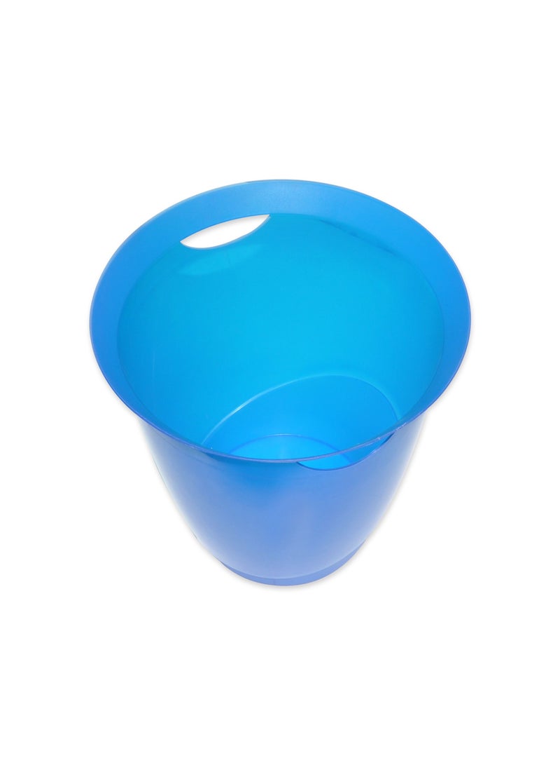 Durable Waste Basket Trend (translucent Blue)