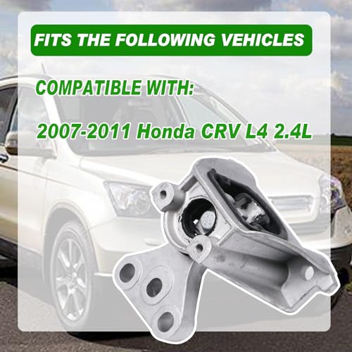 Lochnchn Engine Motor Mount Kit Trans Mount Compatible with Honda CRV 2.4L 2007-2011 5PCS Transmission Motor Mount Replace A65010 A4595 A4598 A4535 A4536 - Image 2