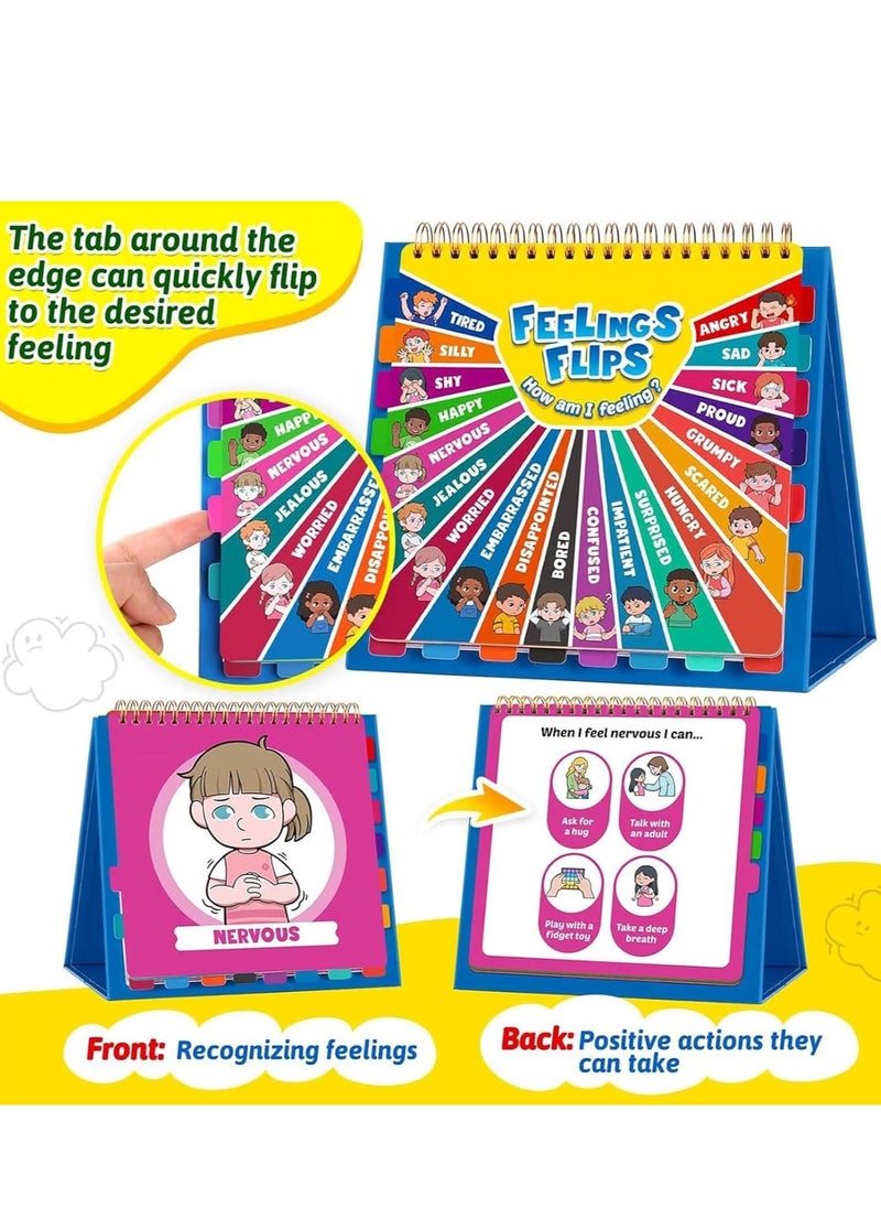 Feelings Children'S Feelings And Emotions Book A Fun Flipbook, Feelings Flip Book For Kids,Emotional Learning Flipbook,Children'S Feeling For Kids About,Social Emotional Book For Kids About Feelings (1) - Image 4