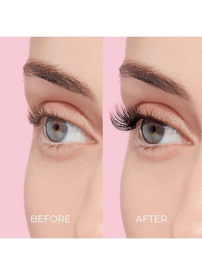 Impress Presson Falsies Eyelash Clusters Kit, Natural, Black, No Glue Needed, Fuss Free, Invisible Band, Natural, 24 Hours, No Damage, No Sticky Residue, Flawless, Quick & Easy ; 20 Clusters - Image 4