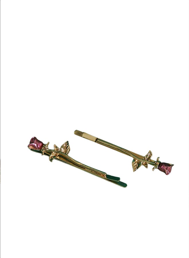 FOREVER 21 Wicked Rose Bobby Pins Set  - Image 1