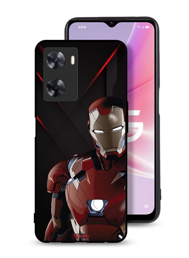 Tolwak Oppo A77 4G Protective Case Cover Iron Man - Image 1