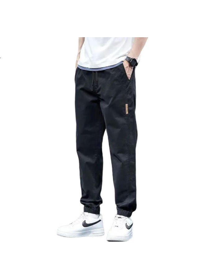 Tucano Men's Casual Pants Men's Spring And Summer Slim-fit Work Pants Loose Trendy Sports Pants Khaki 3XL - Image 3