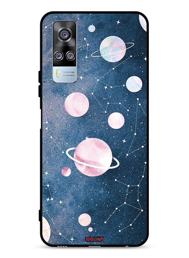 Tolwak vivo Y53s 4G Protective Case Cover Space Art - Image 1