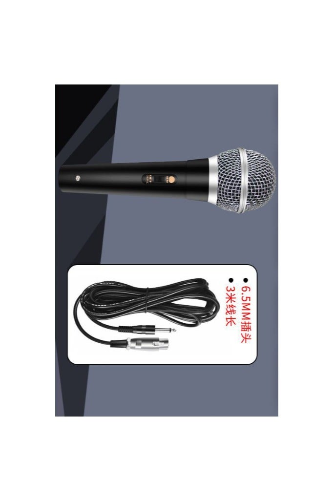 الميكروفون المثبت، القلب الديناميكي، تقليل الضوضاء بكفاءة، البناء القوي، رأس القطن الممتص للصوت، مثالي للمرحلة والاستوديو - Image 5