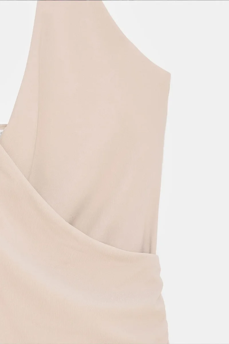 Dilvin Cream Natural DILVIN Nylon Elastane Blouse for Women | Best Price UAE