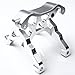 GTBRacing CNC Aluminum Front Shock Tower Brace for 15 RC Car HPI Baja KM Rovan 5b ss Silver - Image 2