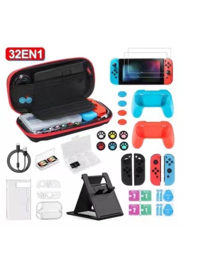 Neutral Suitable For Nintendo Switch Game Protection Bag Protection Data Line Typec Storage Bag Set Crystal Case - Image 1