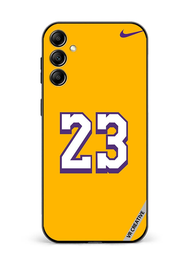 VR CREATIVE Protective Case Cover For Samsung Galaxy M14 Number 23 Design Multicolour - Image 1