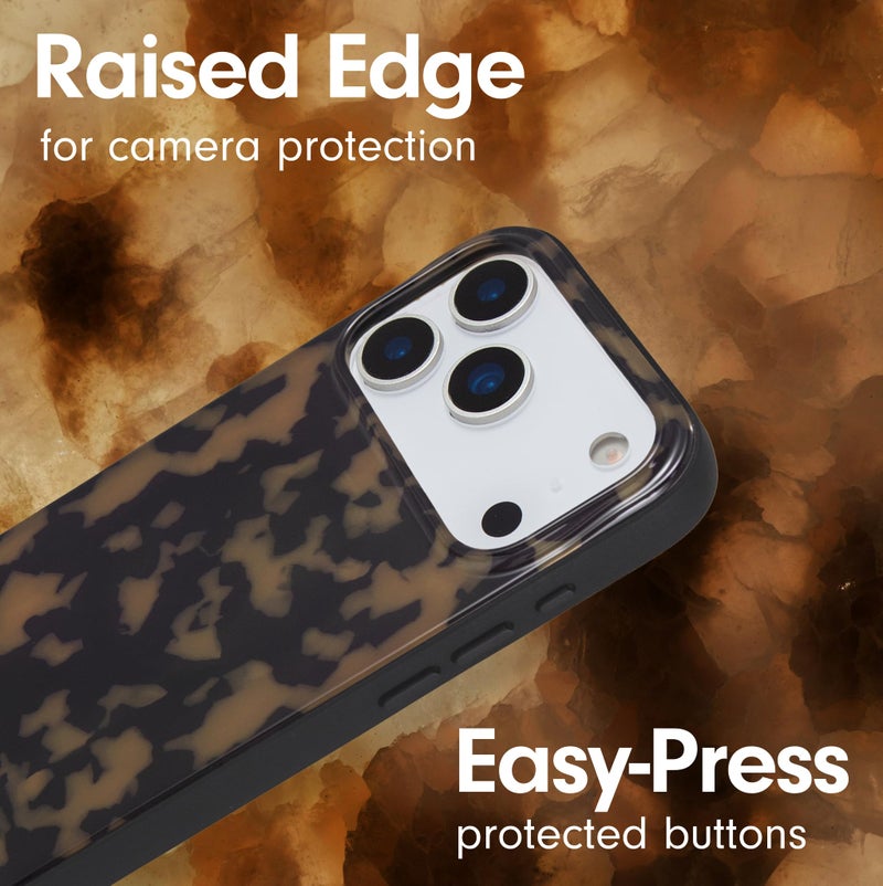 Sonix Case for iPhone 17 Pro Max | Compatible with MagSafe | 10ft Drop Tested | Tortoiseshell | Brown Tort - Image 4