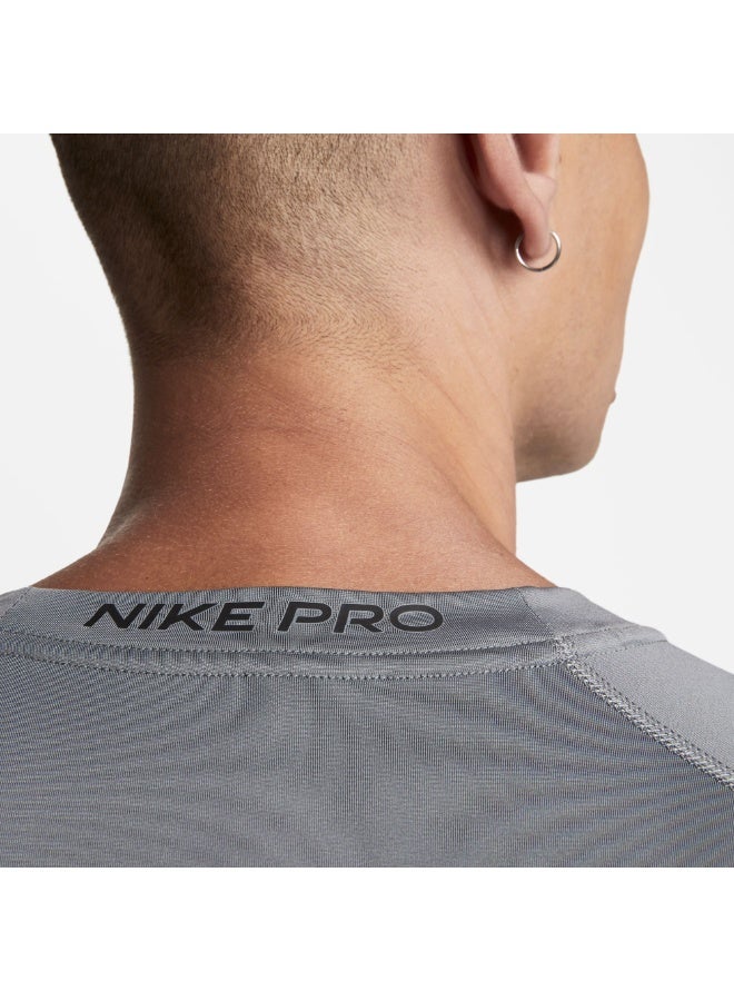 Nike Men’s Nike Pro Dri-FIT Short-Sleeve Tight Top - Image 3