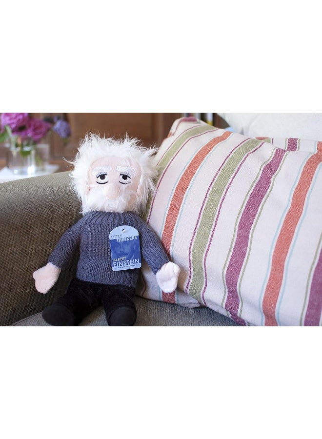 The Unemployed Philosophers Guild Albert Einstein Plush Doll  Little Thinkers by The Unemployed Philosophers Guild - Image 1