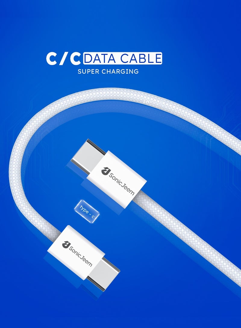 SONIC JEEM Original Super Charging data cable - C-C - SJ117A - Image 4