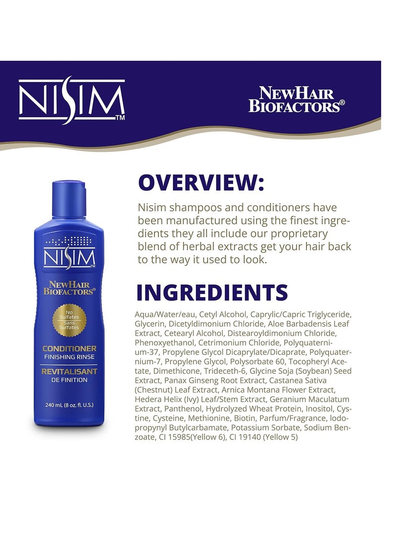 Nisim NISIM - Finishing Rinse Conditioner, 8 oz - Image 2