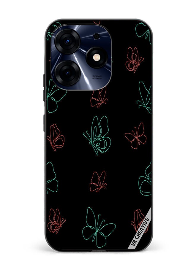 VR CREATIVE Protective Case Cover For Tecno Spark 10 Pro Classickases Design Multicolour - Image 1