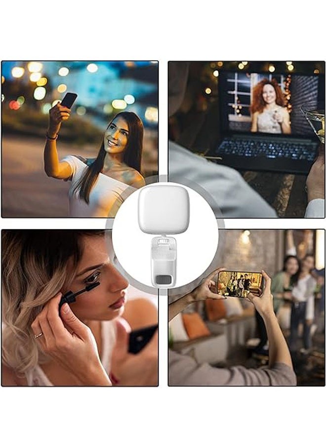 General - Fill Light, Led Phone Light, Clip-on Charging Fill Light, USB Camera Light, Portable Fill Light, 360 Degree Adjustment Computer Webcam Camera Light for Video Recording and Live Streaming - Image 1