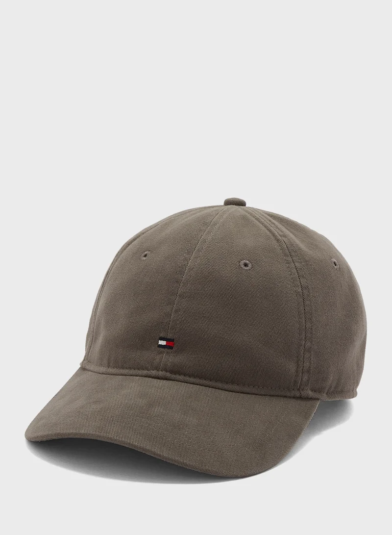 تومي هيلفيغر Logo Curved Peak Cap
