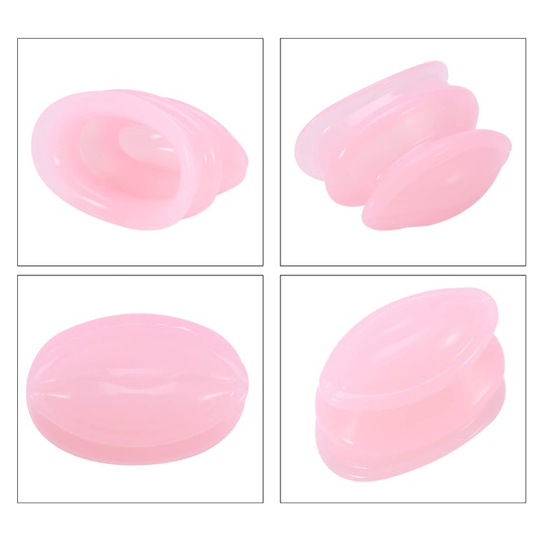 Betued Transparent Silicone Lip Enhancement Beauty Device, Women Lip Plumper, Mouth Beauty Tool, Women Silicone Lip Plumper Enhancer Lip Suction Device Lip PlumpersLips - Image 2