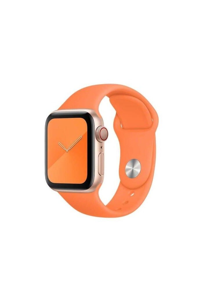 Compatible with Apple Watch Band Ultra/Ultra 2 42mm 44mm 45mm 49mm Women Men Silicone Replacement Strap for iWatch SE Series 9 8 7 6 5 4 3 2 1 - Image 1