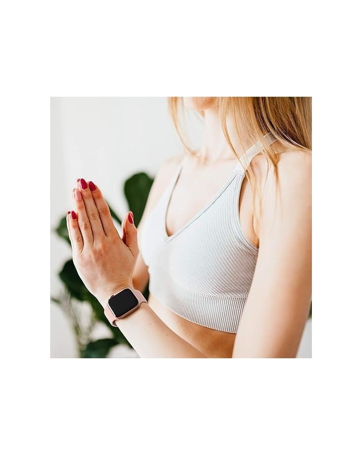 Compatible with Apple Watch Band Ultra/Ultra 2 42mm 44mm 45mm 49mm Women Men Silicone Replacement Strap for iWatch SE Series 9 8 7 6 5 4 3 2 1 - Image 4