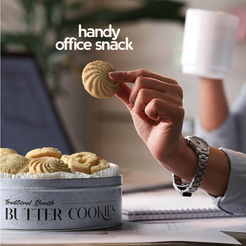 BREXONIC Gluten Free Sugar Free Butter Cookies Variety Tin - 36 Count Traditional Danish Cookies - Image 4