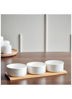 Supreme 4-Piece Chip and Dip Set 32.5 x 6 x 11 cm
