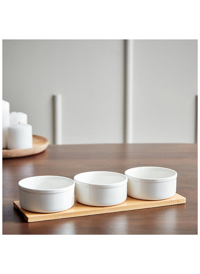 Home Box Supreme 4-Piece Chip and Dip Set 32.5 x 6 x 11 cm  - Image 1