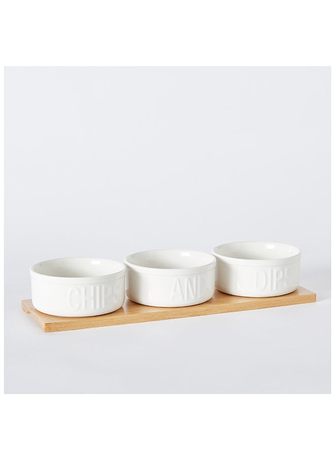 Home Box Supreme 4-Piece Chip and Dip Set 32.5 x 6 x 11 cm  - Image 5