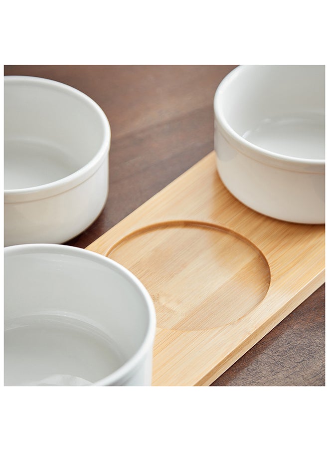 Home Box Supreme 4-Piece Chip and Dip Set 32.5 x 6 x 11 cm  - Image 3