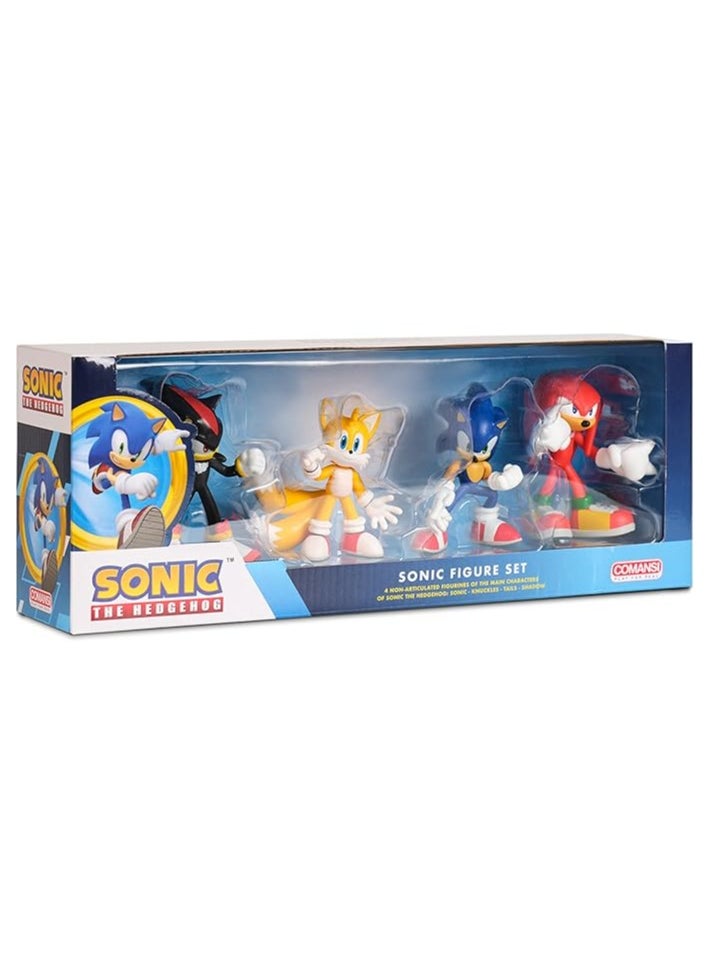 COMANSI Comansi Sonic the Hedgehog Collection Set – 4 Figures (9 cm)  - Image 2