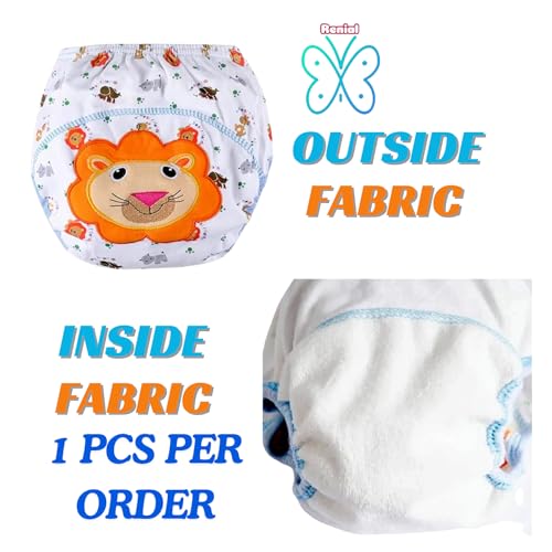 RENIAL Medium Size Cotton Boxer Shorts for Kids | Comfortable Underpants Washable and Reusable | Multiprinted Baby Undergarments (Pack of 1) - Image 4