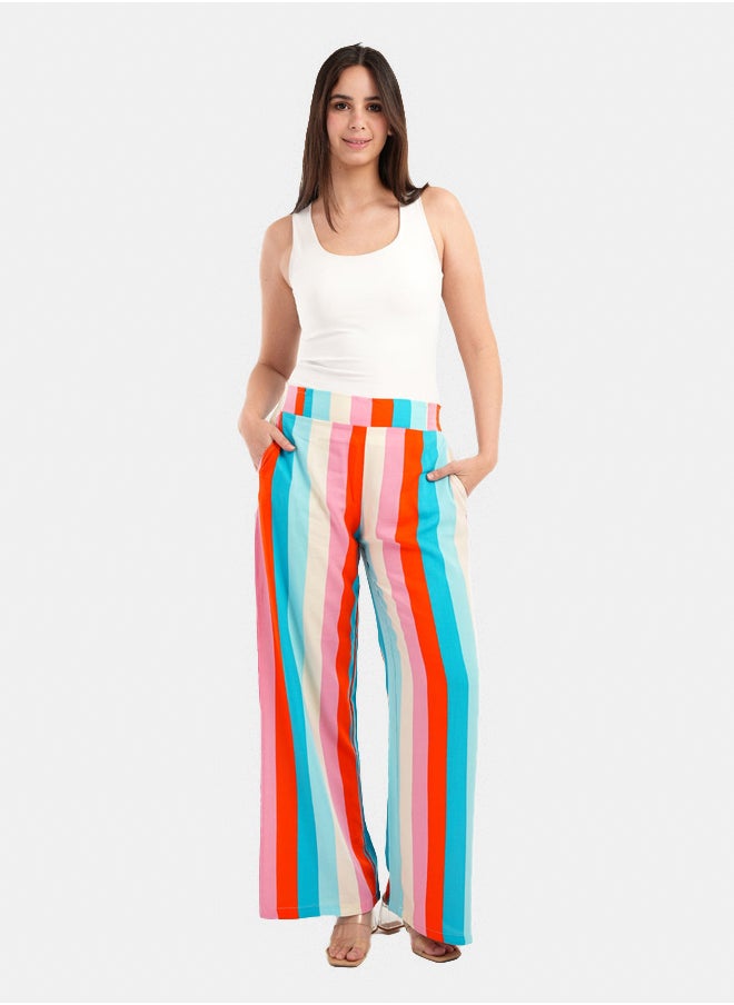 Clue Pants with Colored Stripes  - Image 3