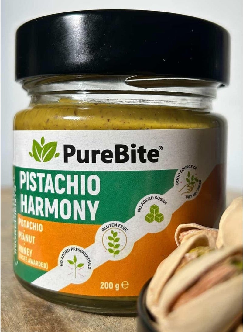 PURE BITE %100 Natural Pistachio Spread + %100 Natural Almond Butter + %100 Natural Chocolate Granola, Gluten Free, No added Sugar - Image 3