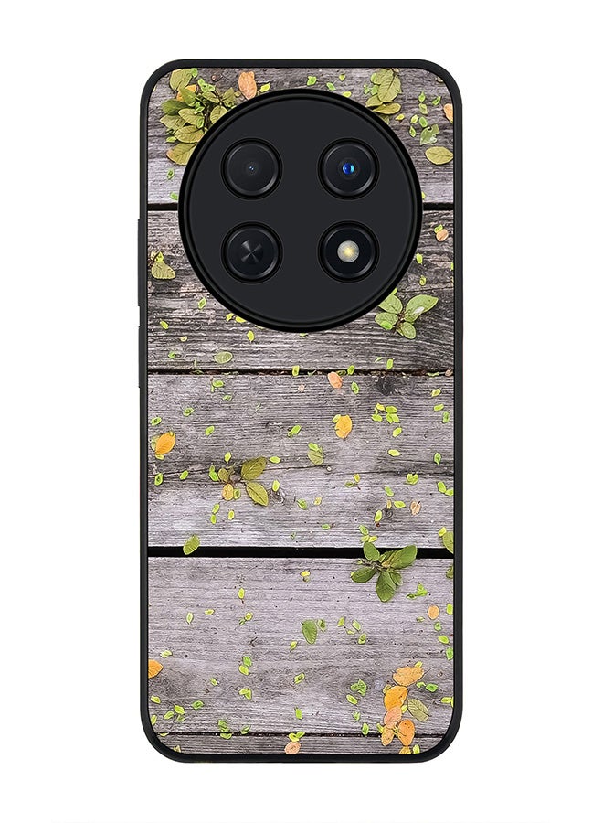 Stylizedd Rugged Black edge case for Huawei nova 12i 4G, Slim fit Soft Case Flexible Rubber Edges Anti Drop TPU Gel Thin Cover -  Backyard Patio - Image 1
