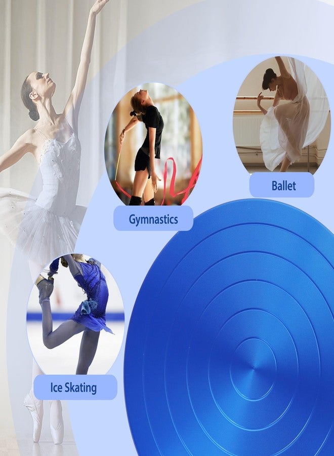 Jomuyee Metal Ballet Turning Disc Board,Improving Pirouette skills & Balance, Professional Sturdy Training Equipment for Dancing,Gymnasts & Figure Skating, Portable Non Slip Spin Disc Board for Kids & Adults,Gift Idea - Image 5