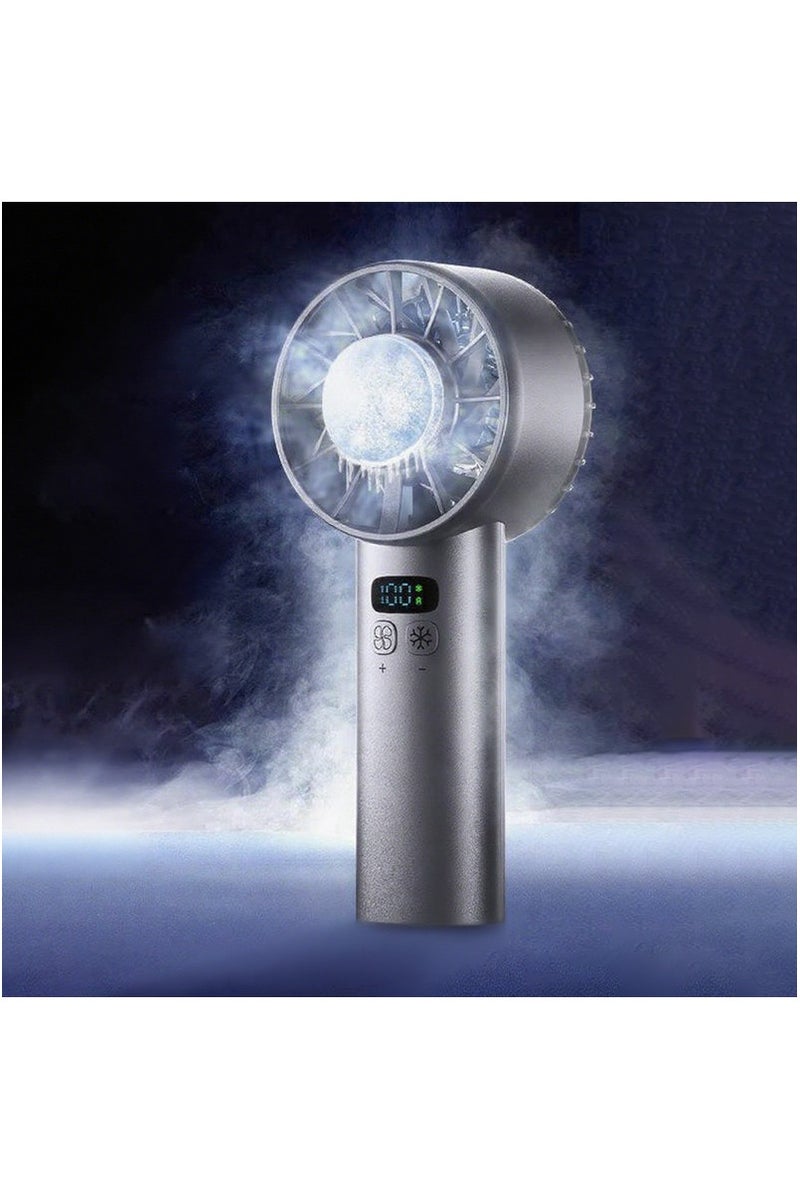 مروحة محمولة مريحة ، دعم 100 سرعة تنظيم السرعة اللانهائية ، 5200mAh ما وراء عمر البطارية ، مروحة USB عالية السرعة - Image 1