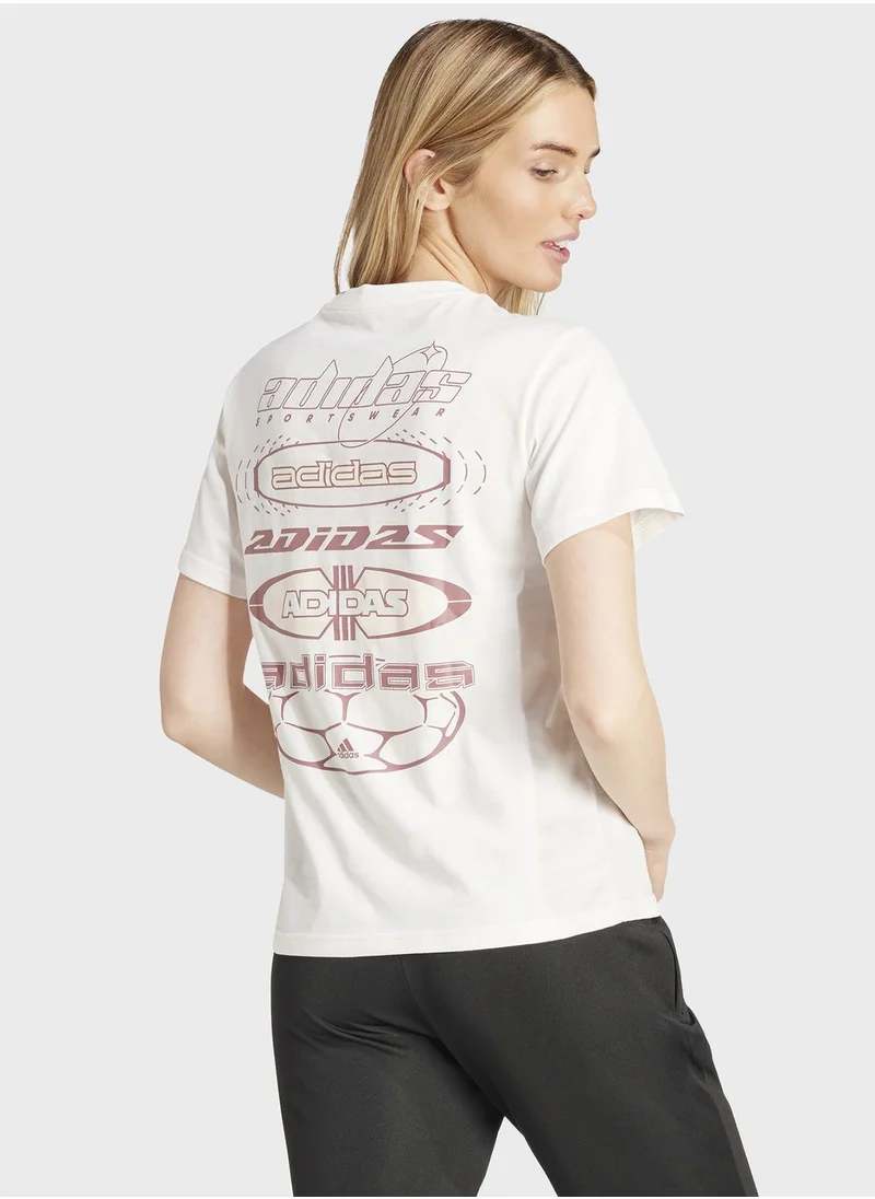 Adidas Tiro Summer Graphic T-Shirt