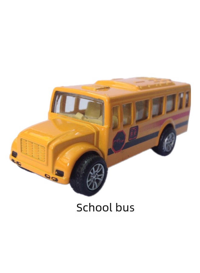 Generic Children's Toys Children's Huili Color Box Packaging Alloy Car Model Simulation Bus Toy Car Quality Assurance-Color:1210-802 Alloy Boxed Bus  - Image 5