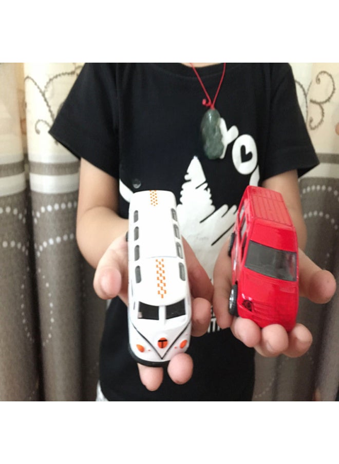 Generic Children's Toys Children's Huili Color Box Packaging Alloy Car Model Simulation Bus Toy Car Quality Assurance-Color:1210-802 Alloy Boxed Bus  - Image 3
